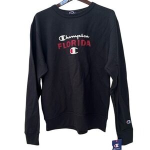 Champion‎ Florida Black Crewneck Sweatshirt Size Small NWT